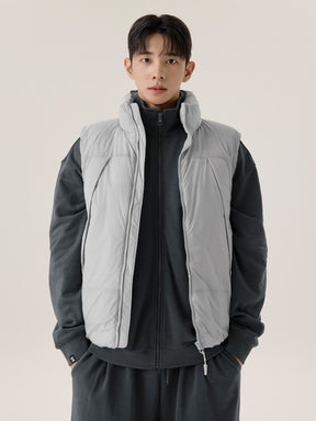 ビッグポケット 軽量 中綿入り ベスト