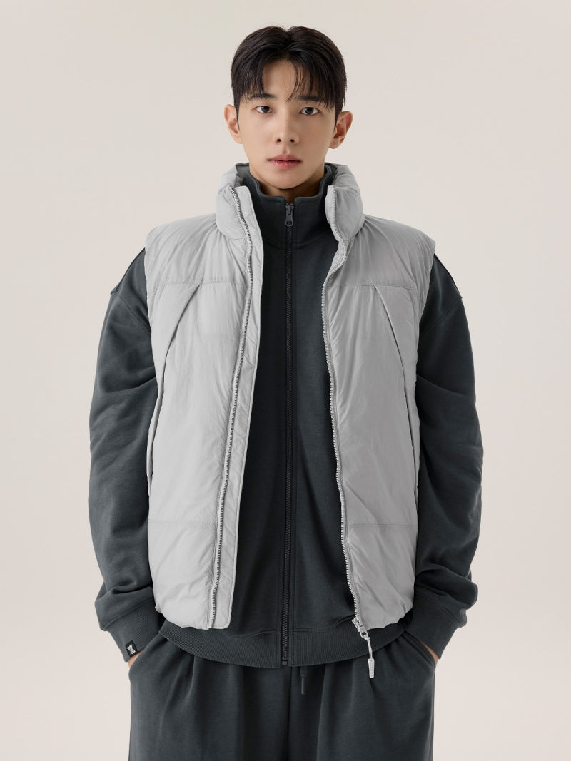 ビッグポケット 軽量 中綿入り ベスト