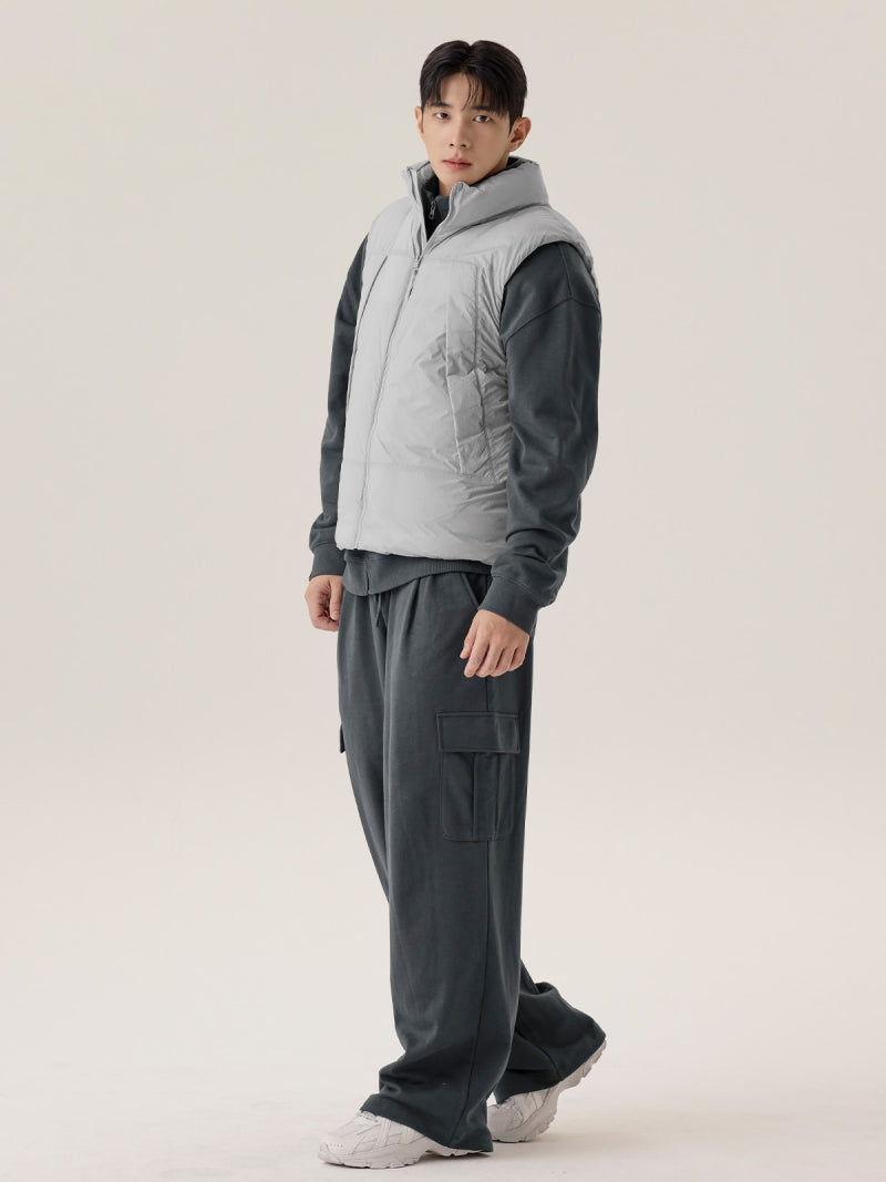 ビッグポケット 軽量 中綿入り ベスト