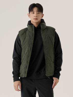 ビッグポケット 軽量 中綿入り ベスト