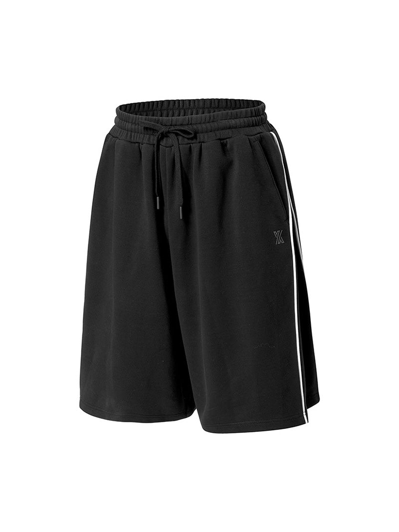 コンフォート パイピング メンズ バミューダ ショートパンツ