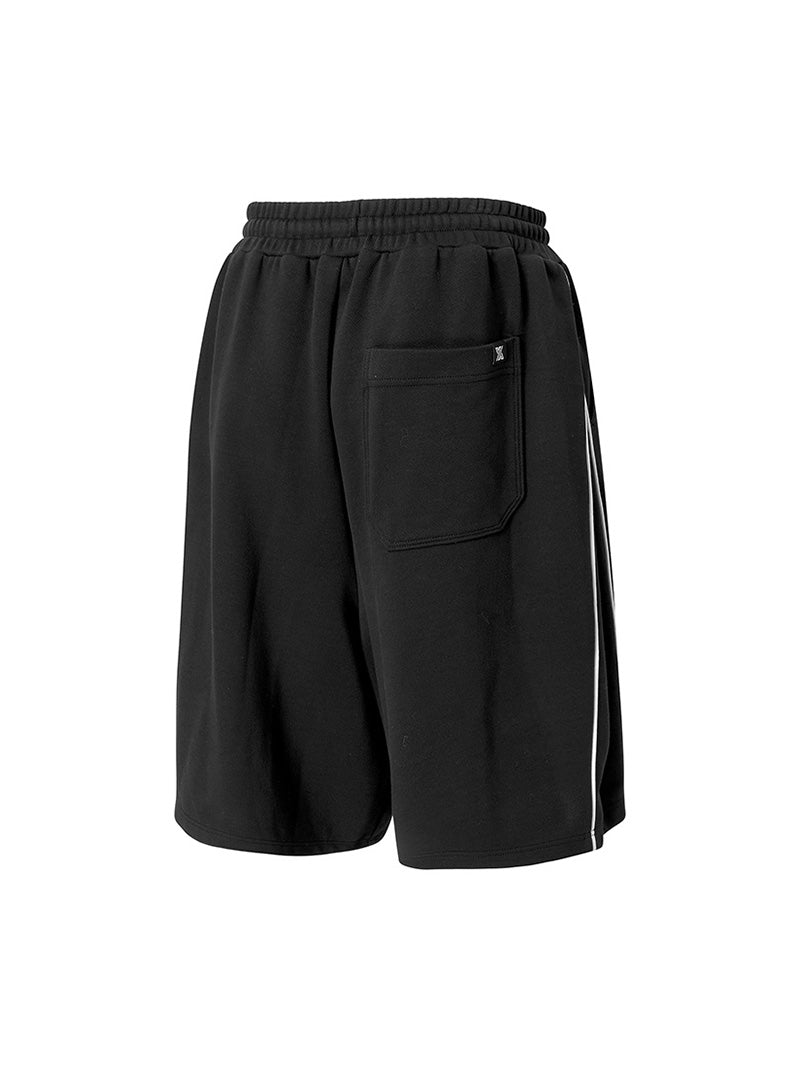 コンフォート パイピング メンズ バミューダ ショートパンツ