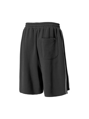 コンフォート パイピング メンズ バミューダ ショートパンツ