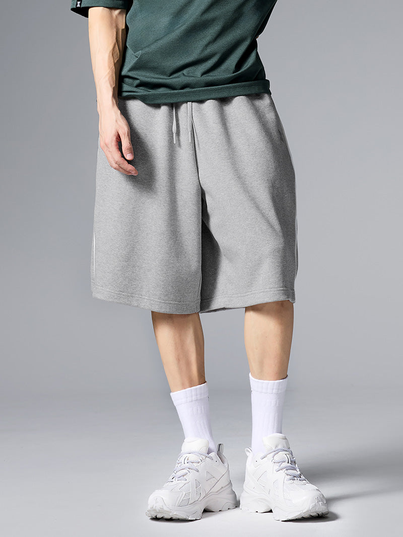 コンフォート パイピング メンズ バミューダ ショートパンツ
