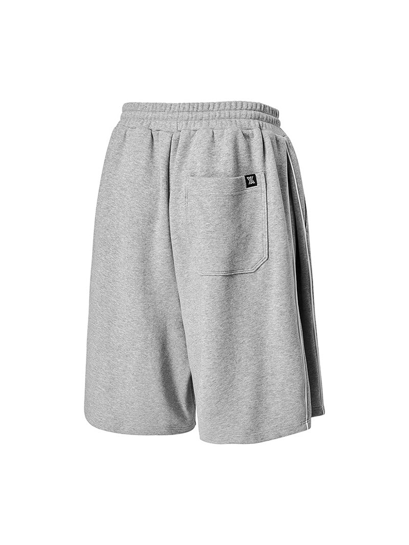 コンフォート パイピング メンズ バミューダ ショートパンツ