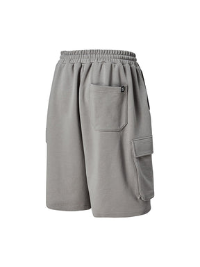 コットン メンズ バミューダ カーゴ ショートパンツ
