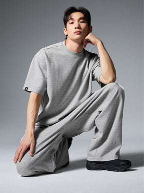 コンフォート パイピング メンズ ワイドパンツ (単品)