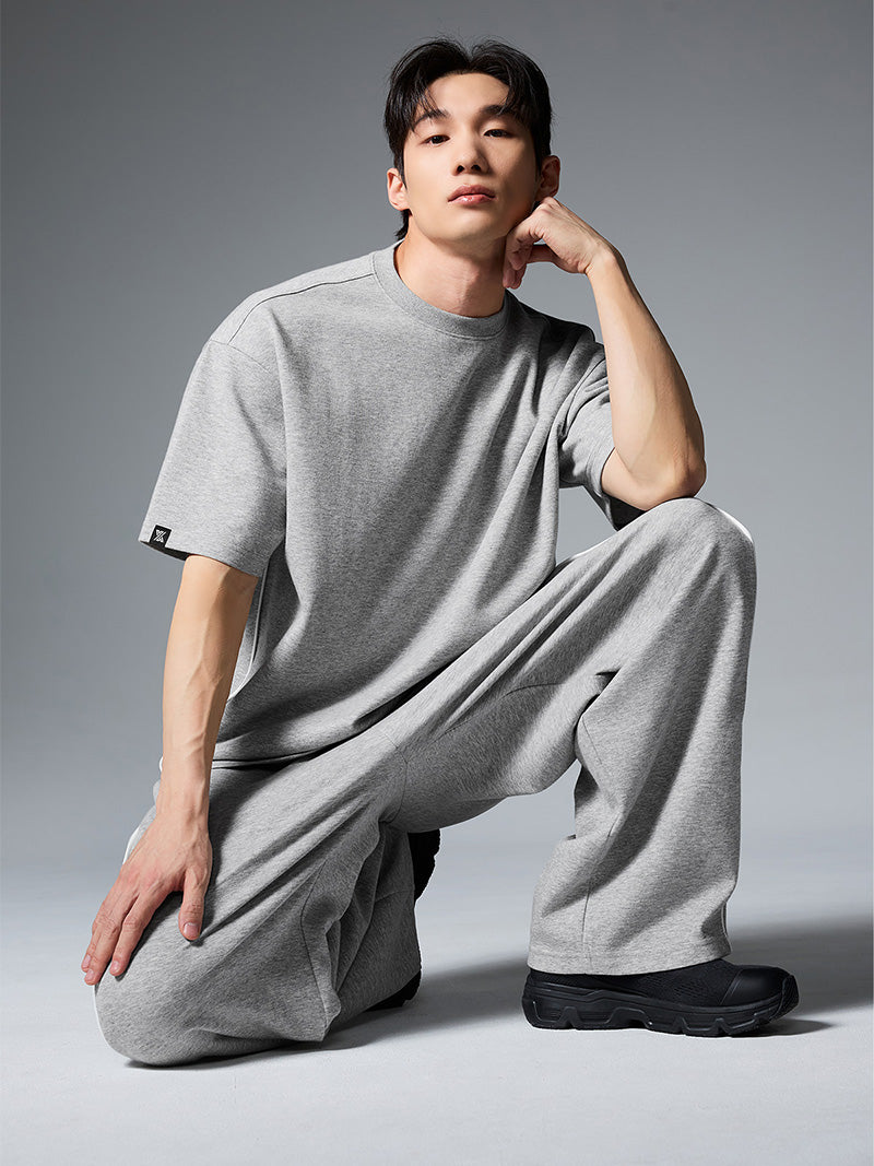 コンフォート パイピング メンズ ワイドパンツ (単品)