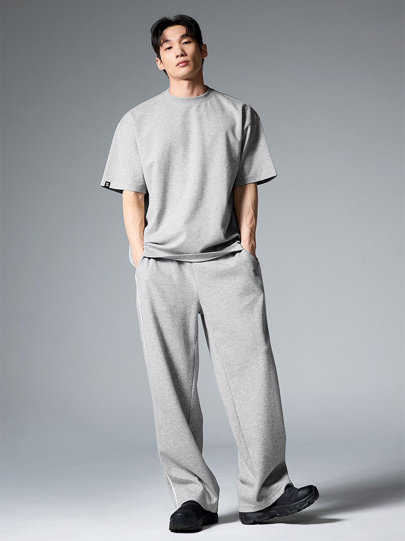 コンフォート パイピング メンズ ワイドパンツ (単品)