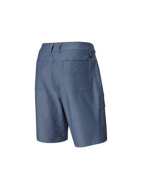 マジックバンディング デニムライク メンズ ショートパンツ
