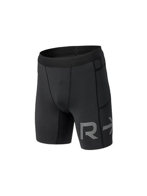 RXメンズ コンプレッション ポケット付き 4分丈 レギンス