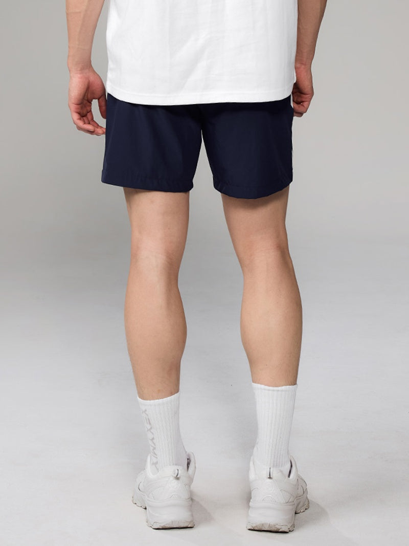 接触冷感 ビッグロゴ メンズ ショートパンツ
