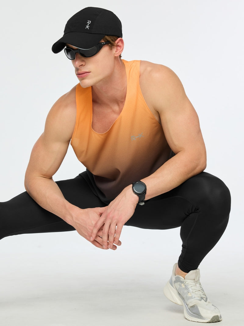 RX メンズ グラデーション エアフィット ノースリーブ