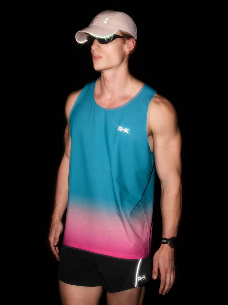 RX メンズ グラデーション エアフィット ノースリーブ
