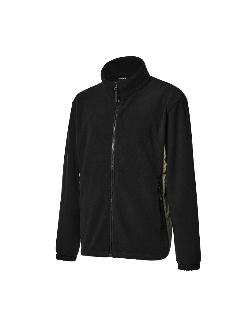 メンズ コンフォートフリース ハイネック ジップアップ (単品)