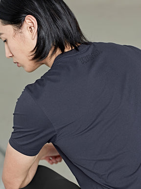 XMMST09J2 XEXYMENS ベーシック ストレッチ スリムフィット 半袖