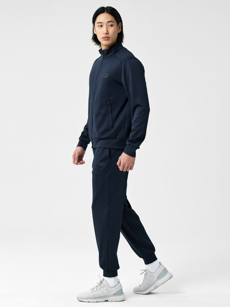 XEXYMENS XMMTP10J1 オーバルワッペン ジャージー ジョガーパンツ (単品)