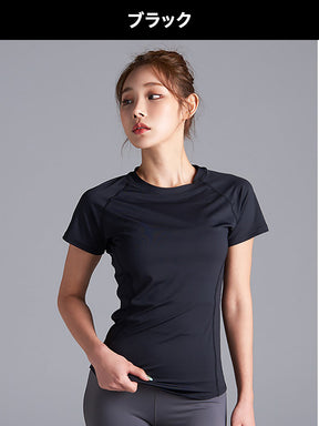 【夏まとめ買い】ICE FEATHER 半袖 スリムフィット