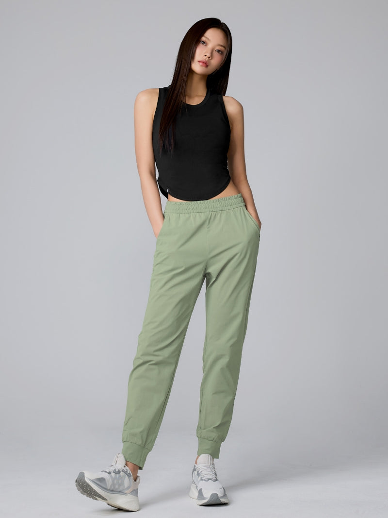 XT4354G XELLA LIGHT ラウンドヘム ノースリーブ