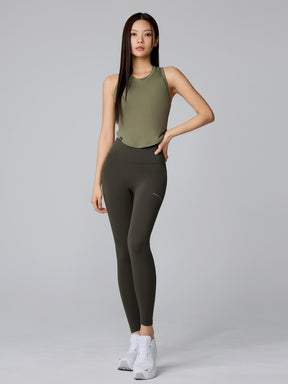 XT4354G XELLA LIGHT ラウンドヘム ノースリーブ