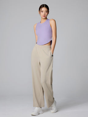 XT4354G XELLA LIGHT ラウンドヘム ノースリーブ