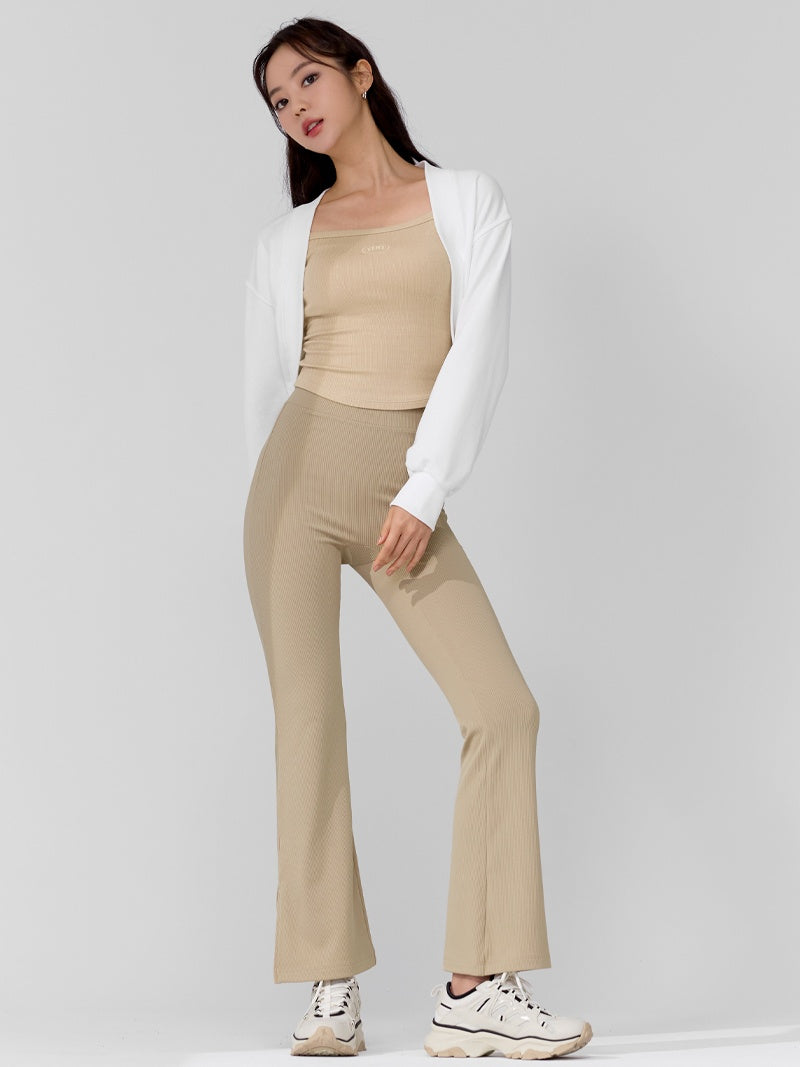 XTFBR01H2 リブ ストレッチ パッド付き キャミソール