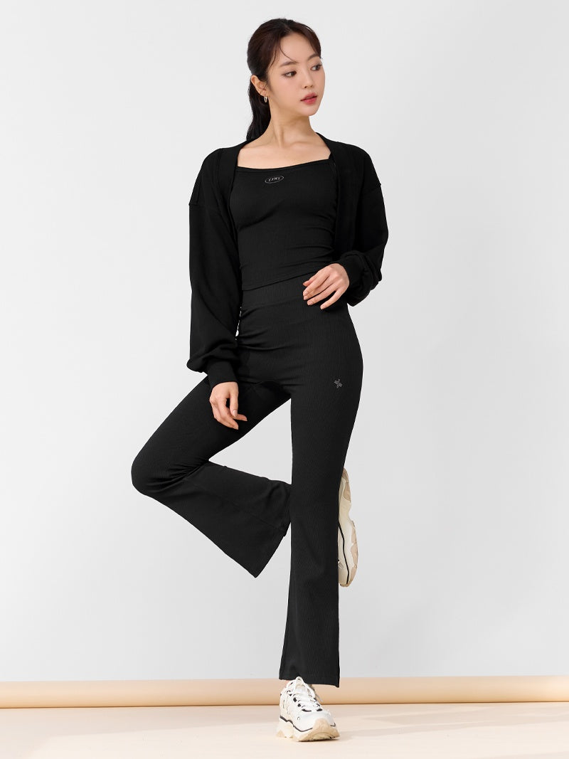 XTFBR01H2 リブ ストレッチ パッド付き キャミソール