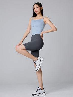 XTFBR01H2 リブ ストレッチ パッド付き キャミソール