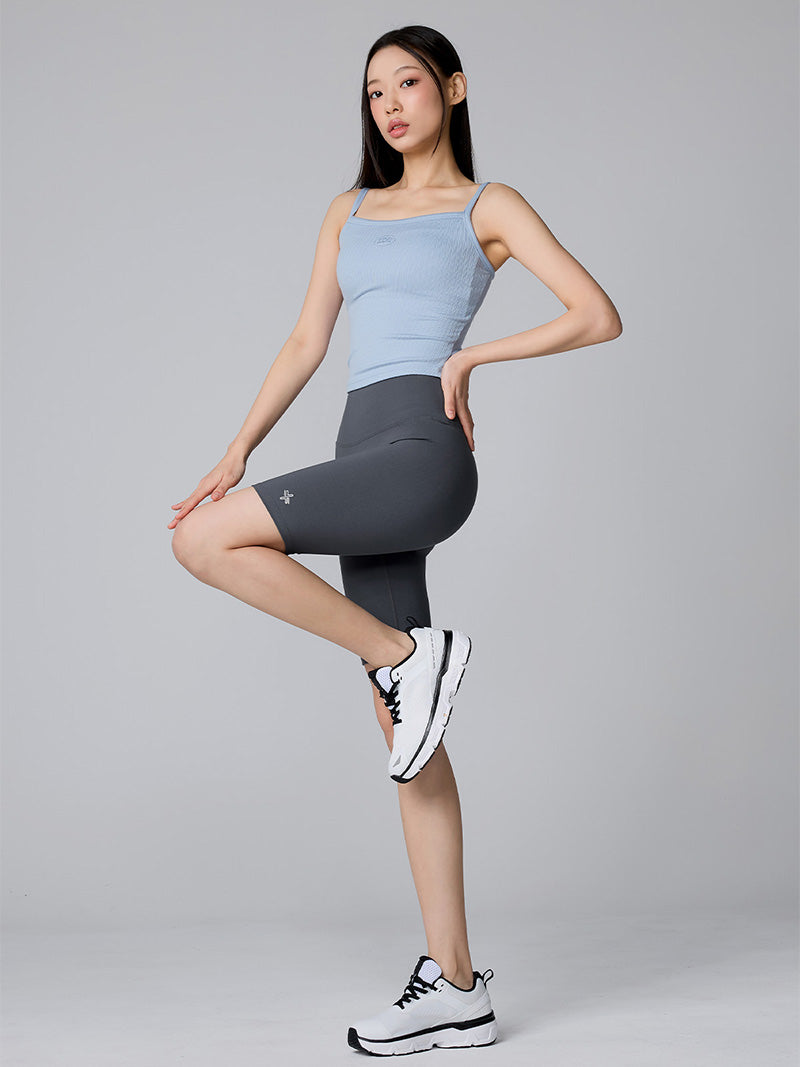 XTFBR01H2 リブ ストレッチ パッド付き キャミソール