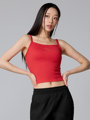 XTFBR01H2 リブ ストレッチ パッド付き キャミソール