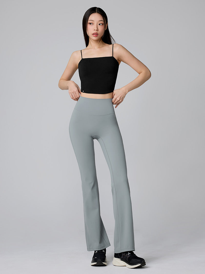 XTFBR01J2 細ストラップ クロップド丈 シルキーブラトップ