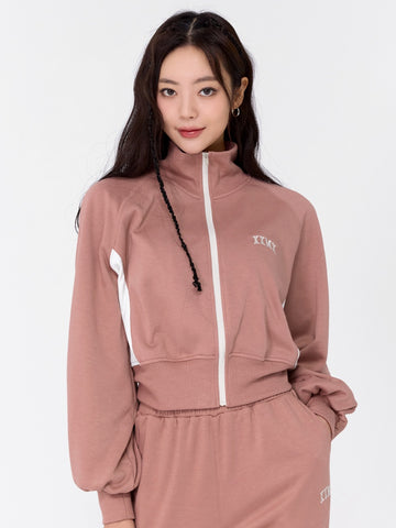 最終値下ゼクシィミックス　XTFGJ20H3メロウ 配色ジップアップ ジャケット XTFGJ20H3 メロウ 配色 ジップアップ ジャケット (単品)