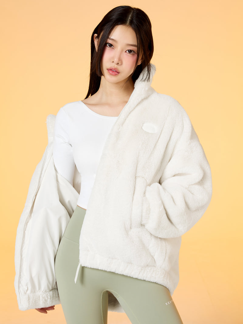 XTFJK04H4 ルーズフィット エコファージャケット