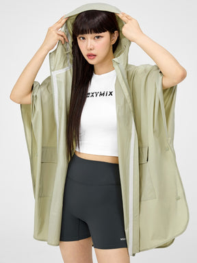 XTFJK04J1 レインポンチョ