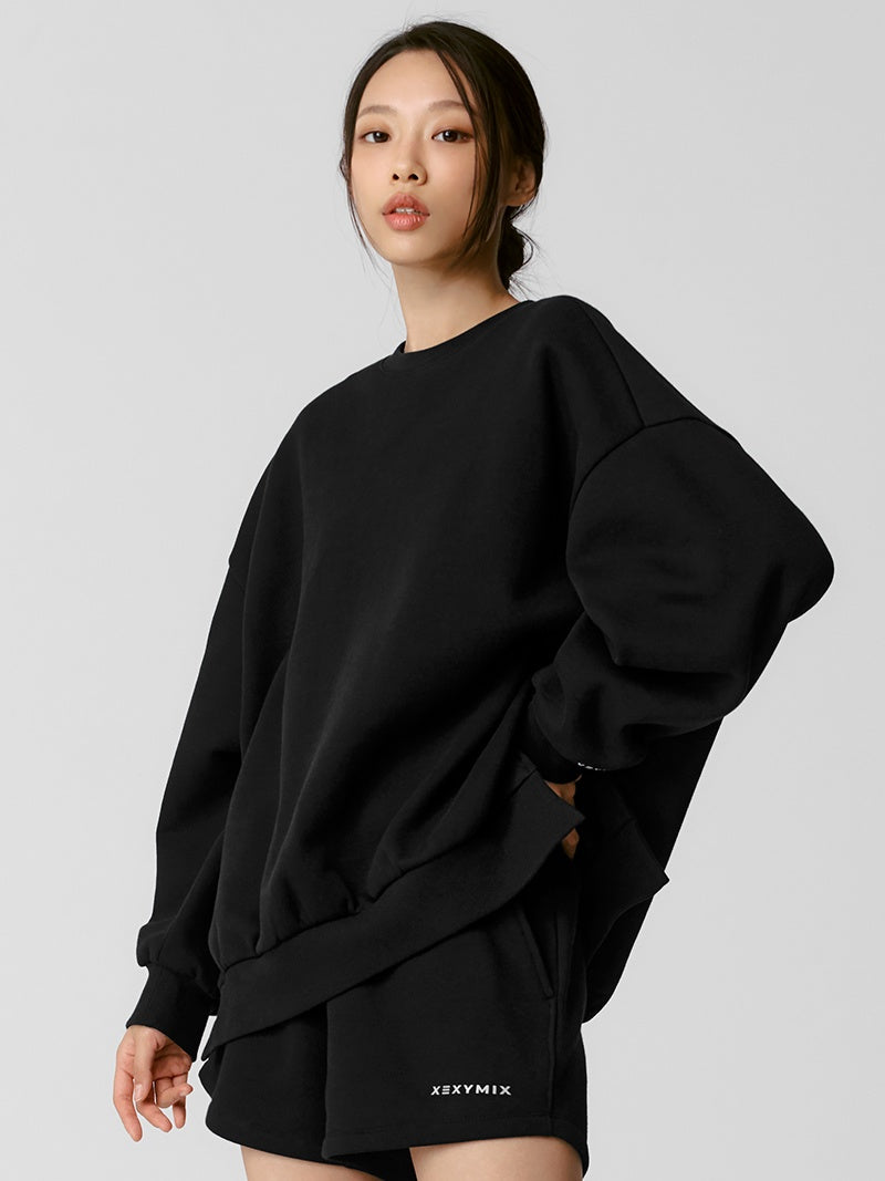 XTFMT01J3 裏起毛 ウォームソフト サイドスリット トレーナー (単品)