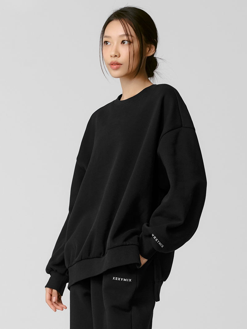 XTFMT01J3 裏起毛 ウォームソフト サイドスリット トレーナー (単品)