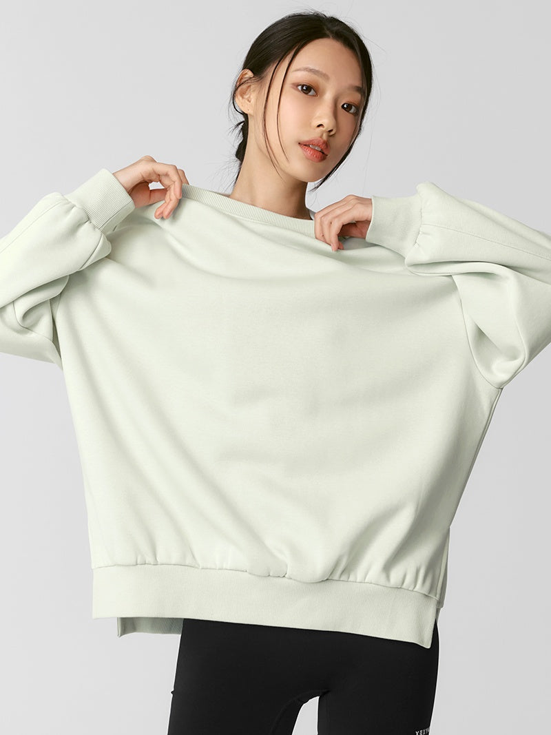 XTFMT01J3 裏起毛 ウォームソフト サイドスリット トレーナー (単品)