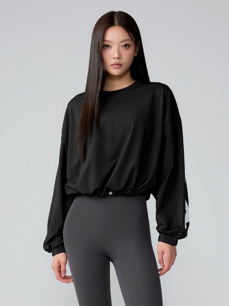 XTFMT50J3 ロゴ入り ルーズフィット スウェット