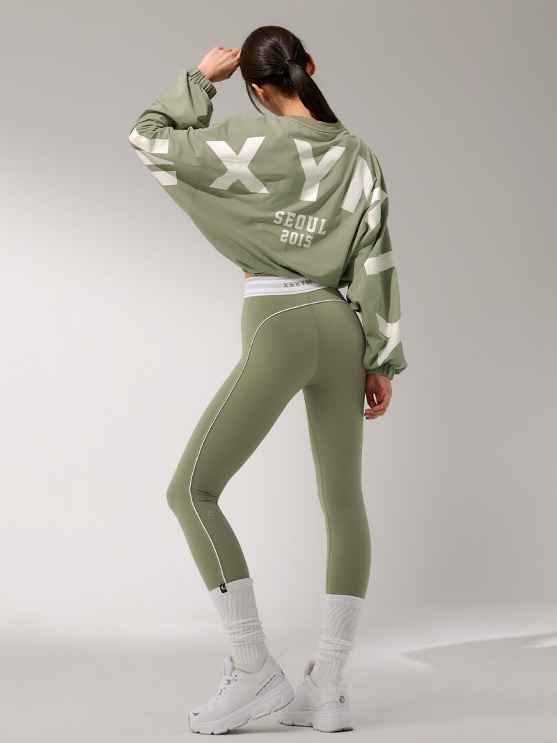 XTFMT50J3 ロゴ入り ルーズフィット スウェット