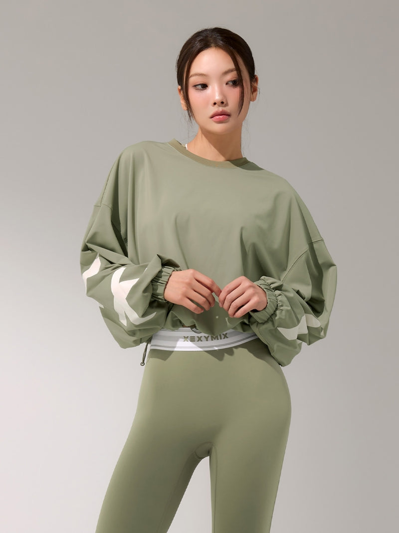 XTFMT50J3 ロゴ入り ルーズフィット スウェット