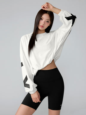 XTFMT50J3 ロゴ入り ルーズフィット スウェット