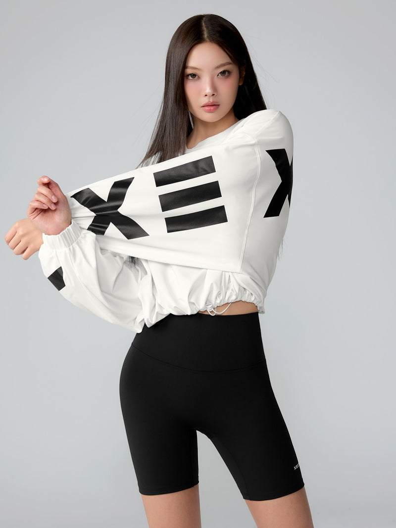 XTFMT50J3 ロゴ入り ルーズフィット スウェット