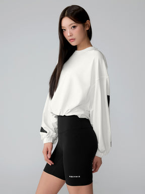 XTFMT50J3 ロゴ入り ルーズフィット スウェット