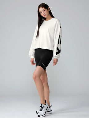 XTFMT50J3 ロゴ入り ルーズフィット スウェット