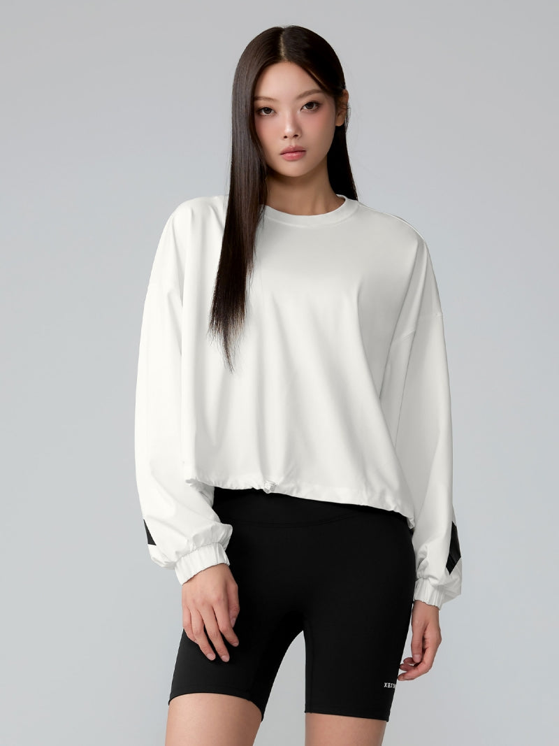 XTFMT50J3 ロゴ入り ルーズフィット スウェット