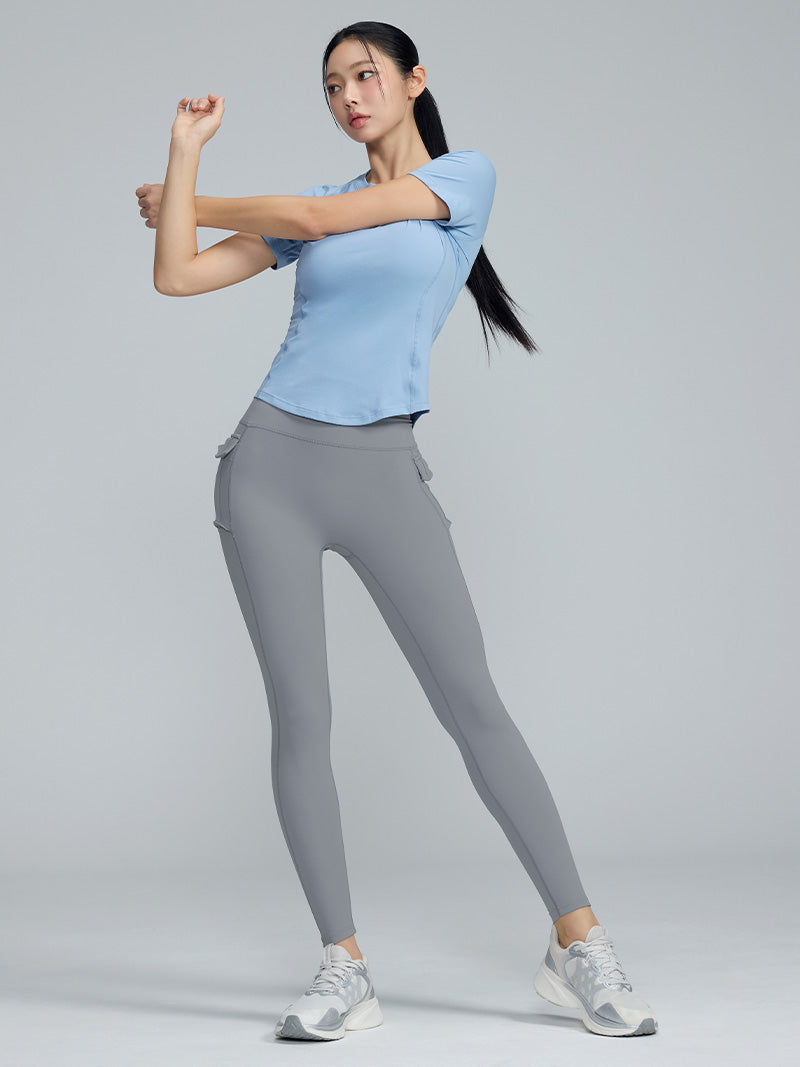 XTFST04J2 デイリーフェザー スリムフィット 半袖