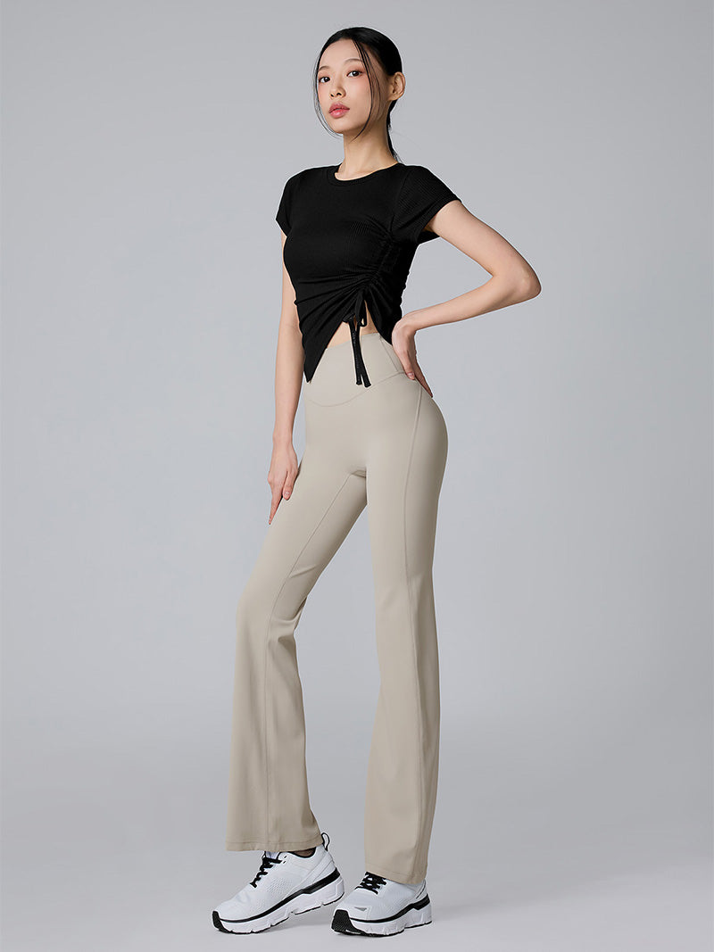 XTFST10J3 ソフトリブ サイドリボン付き 2WAY 半袖