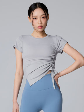 XTFST10J3 ソフトリブ サイドリボン付き 2WAY 半袖