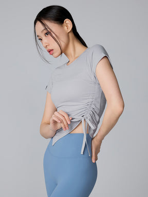 XTFST10J3 ソフトリブ サイドリボン付き 2WAY 半袖