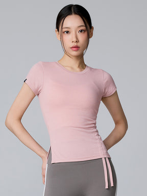 XTFST10J3 ソフトリブ サイドリボン付き 2WAY 半袖